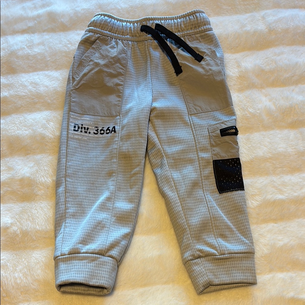 Stylish Gray Kids Jogger Pants